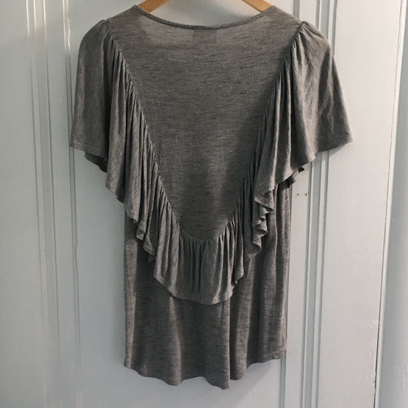 Anthropologie • Dolan Left Delon Ruffle T Shirt - Picture 5 of 7